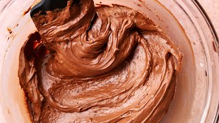 Best EVER Chocolate Buttercream Frosting not too sweet [upl. by Emeric185]