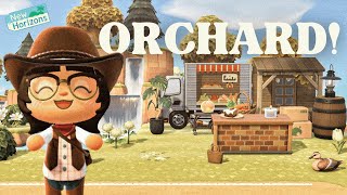 Decorating an Orchard with NO ITEMS 🦊  30 Days of Animal Crossing New Horizons [upl. by Kolk205]