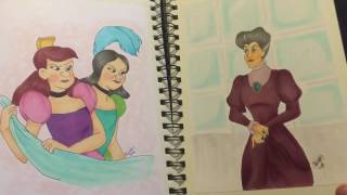 DIY Disney autograph book [upl. by Ilwain560]