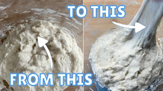 How to AUTOLYSE Dough  The Effects BEFORE and AFTER [upl. by Nednal832]