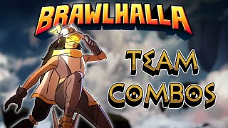 THEA Team Combos You Need  Brawlhalla Tutorial [upl. by Aruasor]