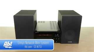 Onkyo Mini HiFi System CSN755 Overview [upl. by Domingo]