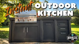 Instant Outdoor Kitchen Unbelievably Easy Solution For Your Dream Backyard [upl. by Jari631]