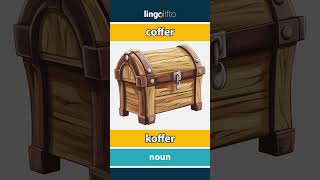 🇬🇧🇳🇱 coffer  koffer  vocabulary builder  learn English  laten we Engels leren [upl. by Lenrad]