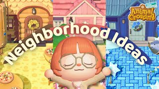 15 Ways To Design A Villager Neighborhood In Animal Crossing  15 Ideas [upl. by Anileme]