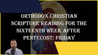 Sixteenth Week After Pentecost Friday  Acts 82639 amp Luke 91218  October 11 2024 [upl. by Filide]