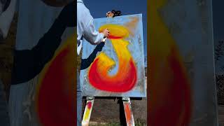 How to spray paint graffiti letter j Throw up street art lettering style spraycanart sprayart [upl. by Ilenna389]