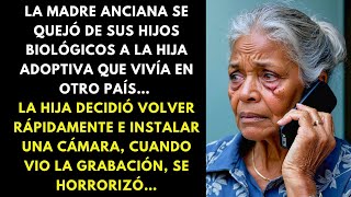 LA MADRE ANCIANA SE QUEJÓ DE SUS HIJOS BIOLÓGICOS A LA HIJA ADOPTIVA QUE VIVÍA EN OTRO PAÍS… [upl. by Llarret173]