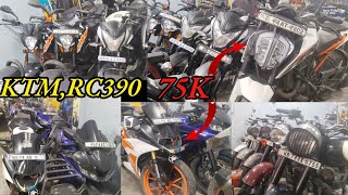 Siliguri eastern Bypass second hand KTM bike showroom 🔥 KTM Duke 390 [upl. by Avrom902]