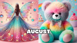 Choose Your Birthday Month 🎂🎉 And See Your Gown And Teddy Bear 👗🧸 [upl. by Acinaj29]