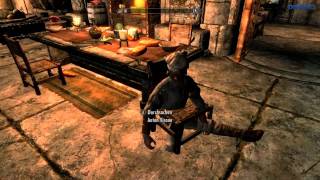 The Elder Scrolls V Skyrim Funny Ragdoll [upl. by Nowad212]