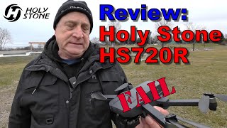 Holy Stone HS720R Review A Few Problems [upl. by Martin852]