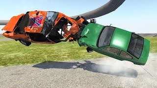 Indestructible Car in Head on Collisions and TBone Crashes  BeamNG Drive Gameplay Highlights [upl. by Egrog]