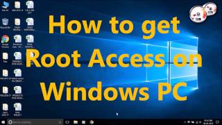 How to get Root Access on Windows PC  How To [upl. by Nnyrb]