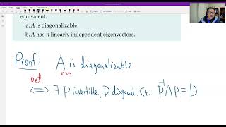 Theorem 521 Determining If a Matrix Is Diagonalizable [upl. by Fabian]