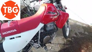 Honda XR650L Testing New Footpegs Riser Extension amp Helmet Microphone [upl. by Tarah]