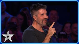 Does Simon Cowell REALLY sound like that  BGTeaser  BGT 2023 [upl. by Dreda177]