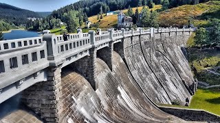 Die historische ELBE TALSPERRE in BÖHMENRIESENGEBIRGE  Spindlermühle  KRAUSEBAUDEN Talsperre 2022 [upl. by Aeslehc]