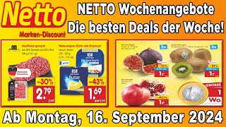 NETTO Prospekt – Angebote ab 16092024 [upl. by Pasol]