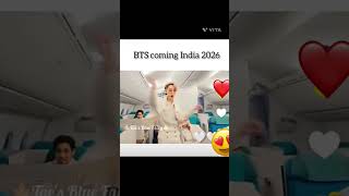 😱😱💜ᗷTS⟭⟬💜 Coming india 🇮🇳 2026 bts btsarmy shortsviral [upl. by Anat]