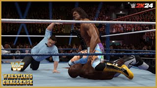 WWE 2K24  WWF Challenge  8 Man Elimination Match 1 Contender for IC  Championship [upl. by Cohleen]