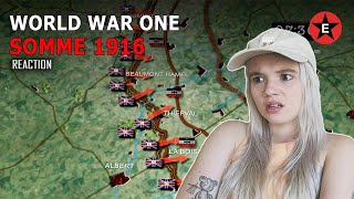 WW1 Battle of the Somme 1916 REACTION [upl. by Janith124]