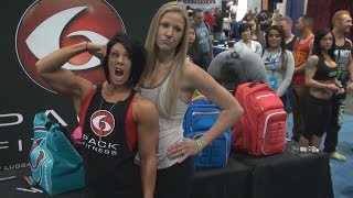 Dana Linn Bailey at the 2nd Day of the 2014 Fit Expo Los Angeles [upl. by Katee]