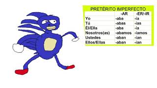 Copreterito explicado por el sanic [upl. by Anahpets883]