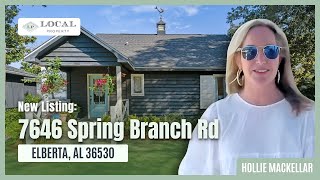 7646 Spring Branch Road Elberta AL  Waterfront Home for Sale  Hollie MacKellar  Local Property [upl. by Raseac]