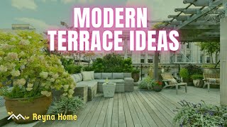 Modern Terrace Design Ideas Terrace Design Ideas For Small House [upl. by Oiligriv]