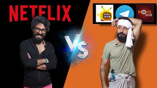 Netflix Prime vs Free Online Movie Apps  Vine  Based on real event 💀 [upl. by Eislel360]