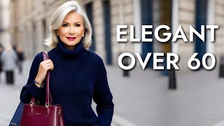 How to Dress and Look Elegant Over 60 [upl. by Asusej]