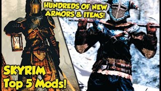 5 New Mods to Completely Transform Skyrim Xbox amp PC Mods [upl. by Imogen453]