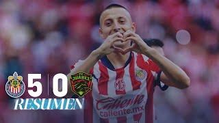 CHIVAS 50 FC JUÁREZ J6  ¡MANITA del REBAÑO con GOLAZO de MOZO [upl. by Ai]