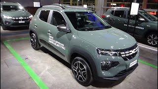 2024 Dacia Spring Expression Electric 45  Exterior and Interior  Auto Zürich Car Show 2023 [upl. by Leatrice]