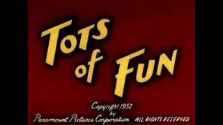 Tots Of Fun 1952 Intro And Outro Turner Print [upl. by Bogie]