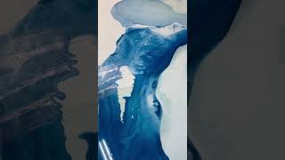 💦splash … watercolor art paintingstyles tutorial shortvideo [upl. by Antonius]