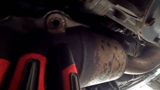 Fix a Rattle on Your Subaru Loose Heat Shield [upl. by Aiouqes]