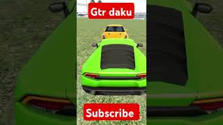 GTR vs Lamborghini virl trending share comment gaming indian bike 3d car [upl. by Odnamra]