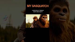 MY SASQUATCH Based on a quotchildrens bookquot I wrote when I was 17 🤓 aiart aifilm comedy bigfoot [upl. by Saffren]