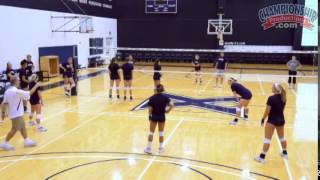 Get Better at Defending Tips  Volleyball 2015 22 [upl. by Penland718]