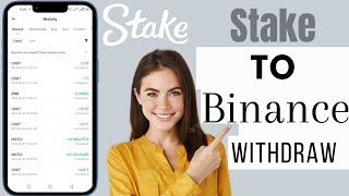 How To Withdraw Money From Stake To Binance  Stake Withdraw Money [upl. by Enerak]