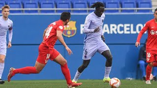 Alpha Dionkou vs Linares Deportivo  Barcelona B 21222 [upl. by Elahcim994]