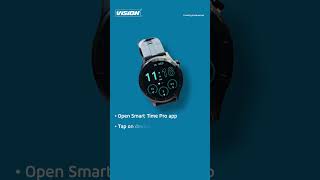 Changing Vision Plus Fit Pro watch face [upl. by Enrahs]