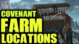 Dark Souls 3  All Covenant Farm Locations and Rewards COGINC [upl. by Erhard674]