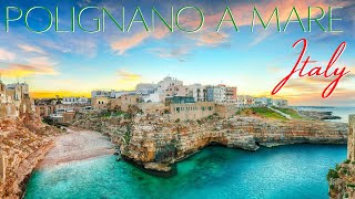 Polignano a Mare Puglia Beautiful 4k Video Drone amp Walking Tour of Puglia Italy [upl. by Azarcon891]