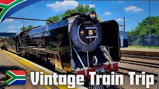 🇿🇦Discover The Charm Of Vintage Steam Train Travel In Gauteng  The Golden Age of Train Travelling✔️ [upl. by Lebaron]