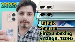 infinix smart 9 new Model unboxing pakistan smartphone [upl. by Larisa]