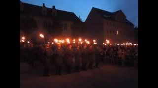 Großer Zapfenstreich der Bundeswehr in Mühlhausen [upl. by Anits]