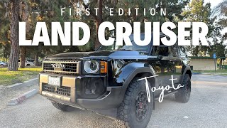 We Bought a 2024 First Edition Toyota Land Cruiser Full Video  Drive [upl. by Nonnah]